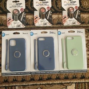 Phone cases and phone rings